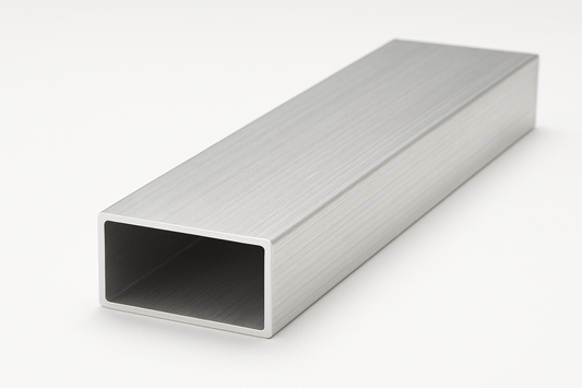 4" x 1" x 1/8" Aluminum Square Tube 6063-T5 Hollow 0.125” Pipe - 11ga Aluminum Structural Hollow Square Pipe - Square Tube for Fabrication and Construction