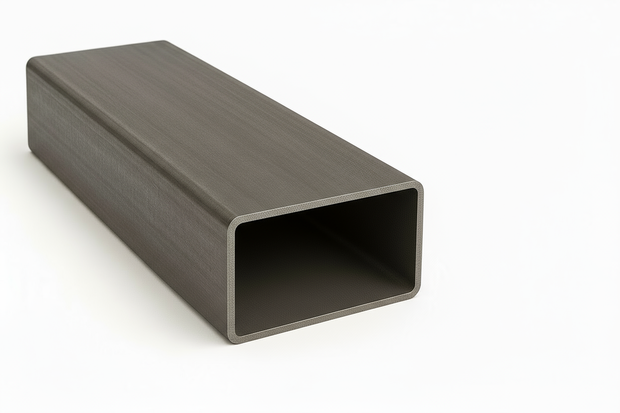 4” x 2” x 11ga Tube Steel - 1/8” HSS Rectangle Hollow Pipe A500 Hot Rolled Carbon Steel - HSS Structural Hollow Steel Pipe 11ga - 0.125” Rectangle Tube for Fabrication - Metal Construction Tubing