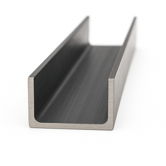 1" x 0.5" x 0.125" - A36 Hot Rolled Carbon Steel C-Bar Channel - 11ga Metal MC Channel - 1” x 1/2” x 1/8” U channel for Fabrication - Sold by the inch