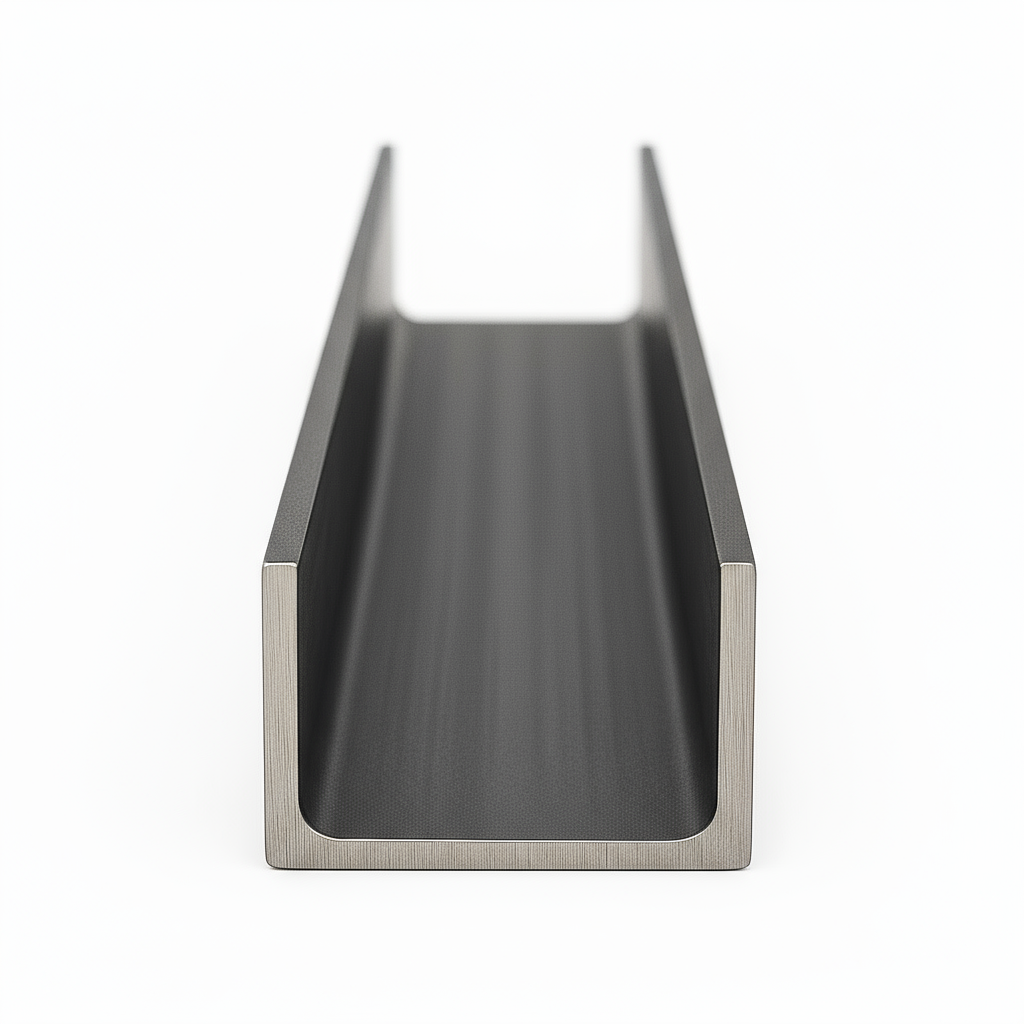 2" x 1" x 3/16” A36 Carbon Steel C-Bar Channel - MC Channel - 0.1875” U Channel for Fabrication & Construction - Metal Sold By the Inch