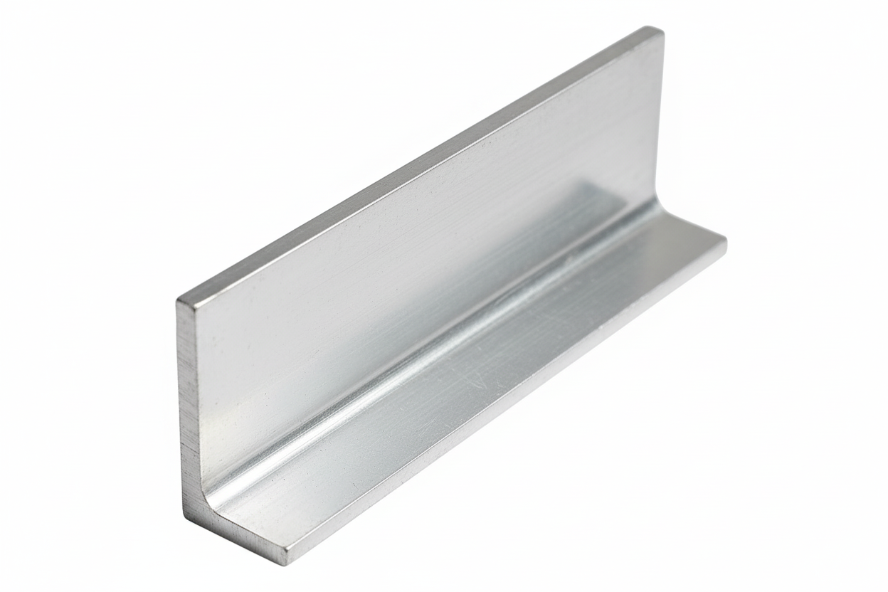 Metal bracket on a white background