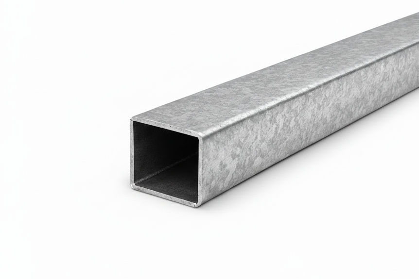 2” x 2” x 11ga Galvanized Tube Steel 1/8” Square Pipe 0.125” HSS Galvanized Structural Steel Tube