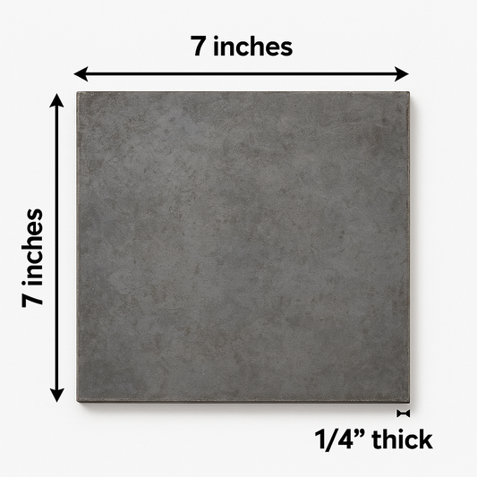 7“ x 7“ x 1/4“ steel plate