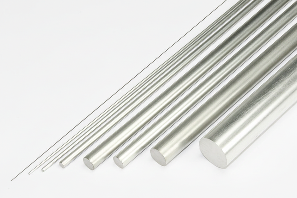 1″ Aluminum Round Bar 6061 Solid Rod Metal Shaft, Round Stock, Aluminum Alloy Bar