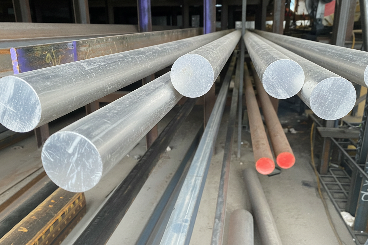 1″ Aluminum Round Bar 6061 Solid Rod Metal Shaft, Round Stock, Aluminum Alloy Bar