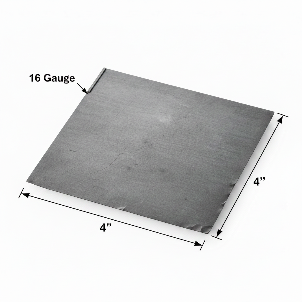 Square steel shim plate A36 hot rolled carbon steel plate thin 4x4x16ga