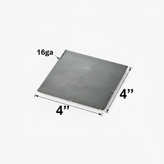Square steel shim plate A36 hot rolled carbon steel plate thin 4x4x16ga larger