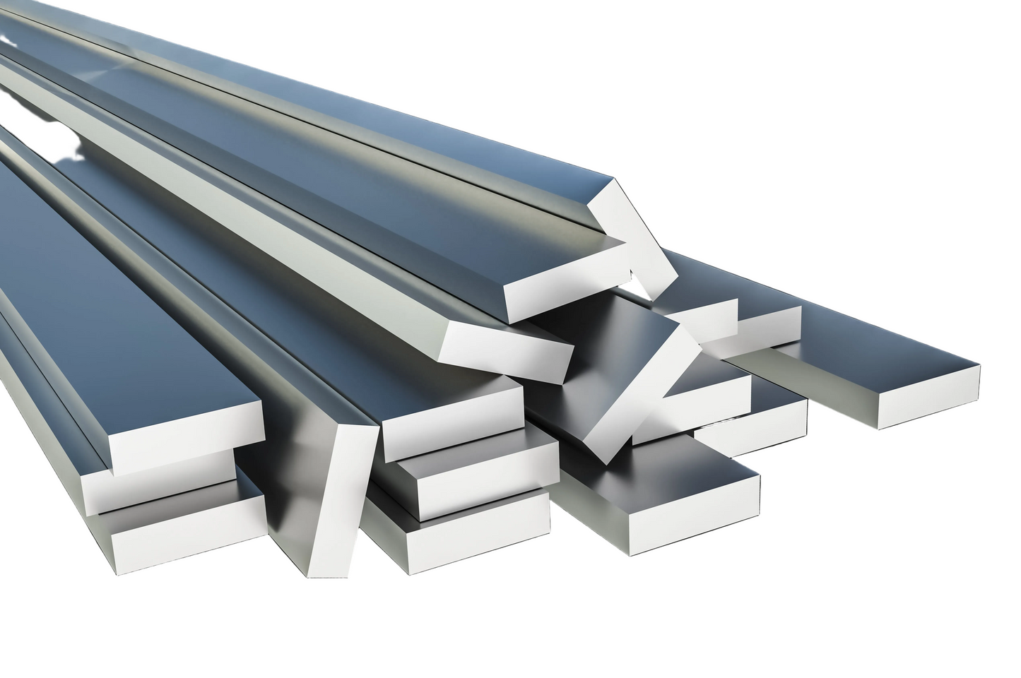 1/8" x 3/4" Aluminum Flat Bar Grade 6061-T6 Rectangle Solid Flat Bar - 11ga x 0.75" Aluminum Metal Strip Plate for Fabrication - Welding Practice Coupons