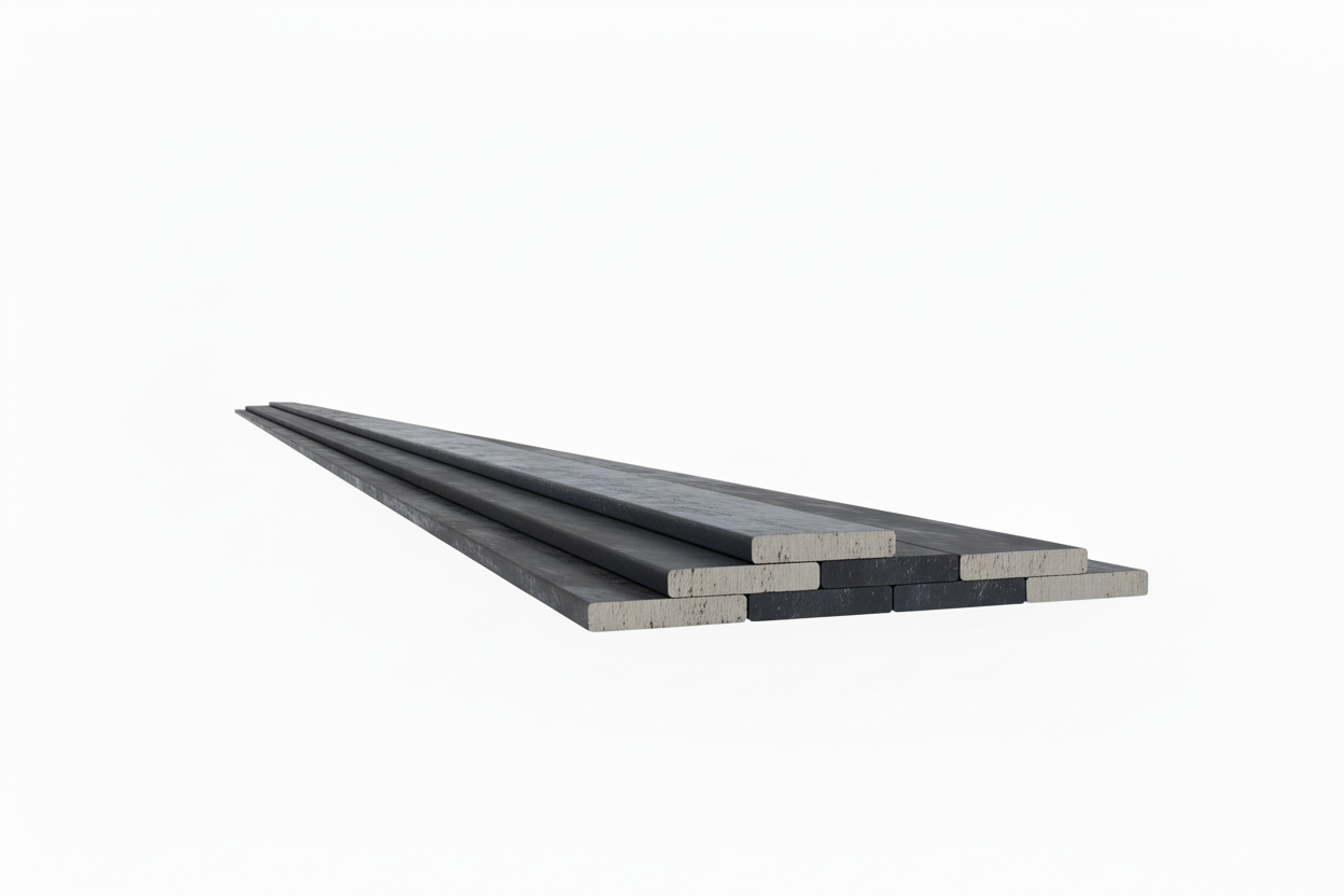 3/16” x 3” Steel Flat Bar A36 Hot Rolled Carbon Steel Plate 0.1875” x 3” Metal Strip for Welding & Fabrication