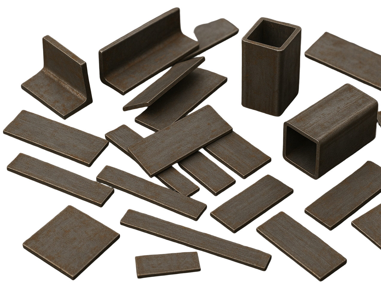 Steel welding coupons For welding practice