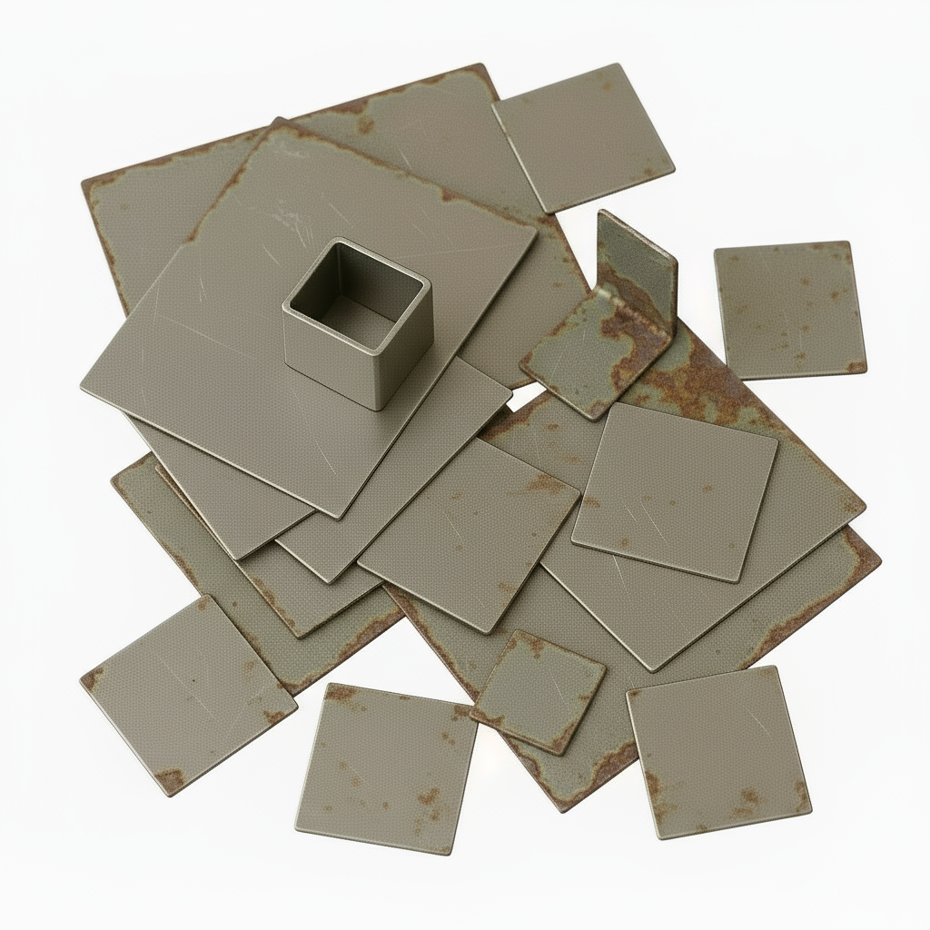 Thin gauge Steel welding practice coupons