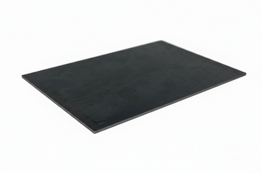 Thin steel rectangle shaped plate