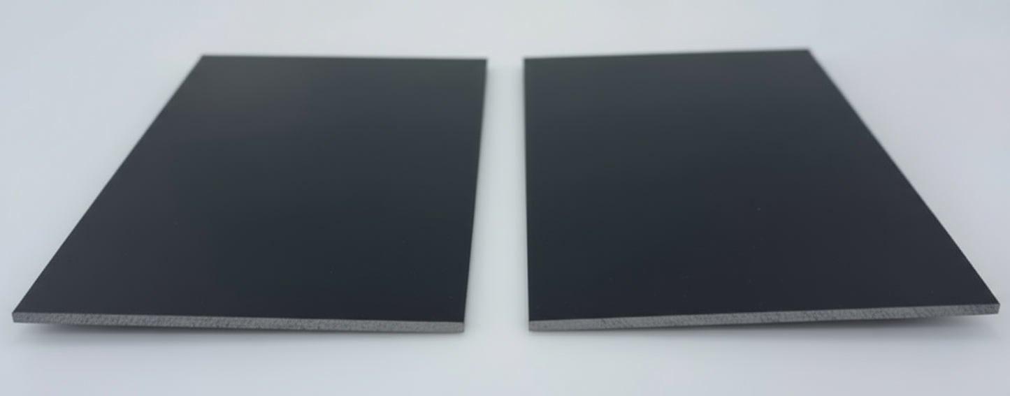 Two thin steel plates