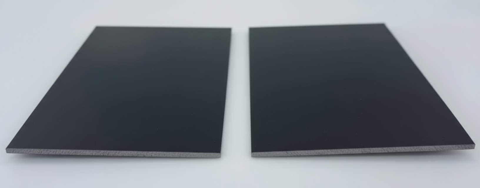 Two thin steel plates