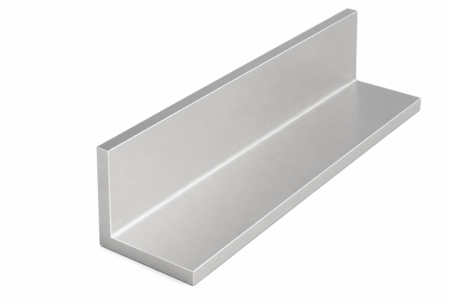 Uneven aluminum angle
