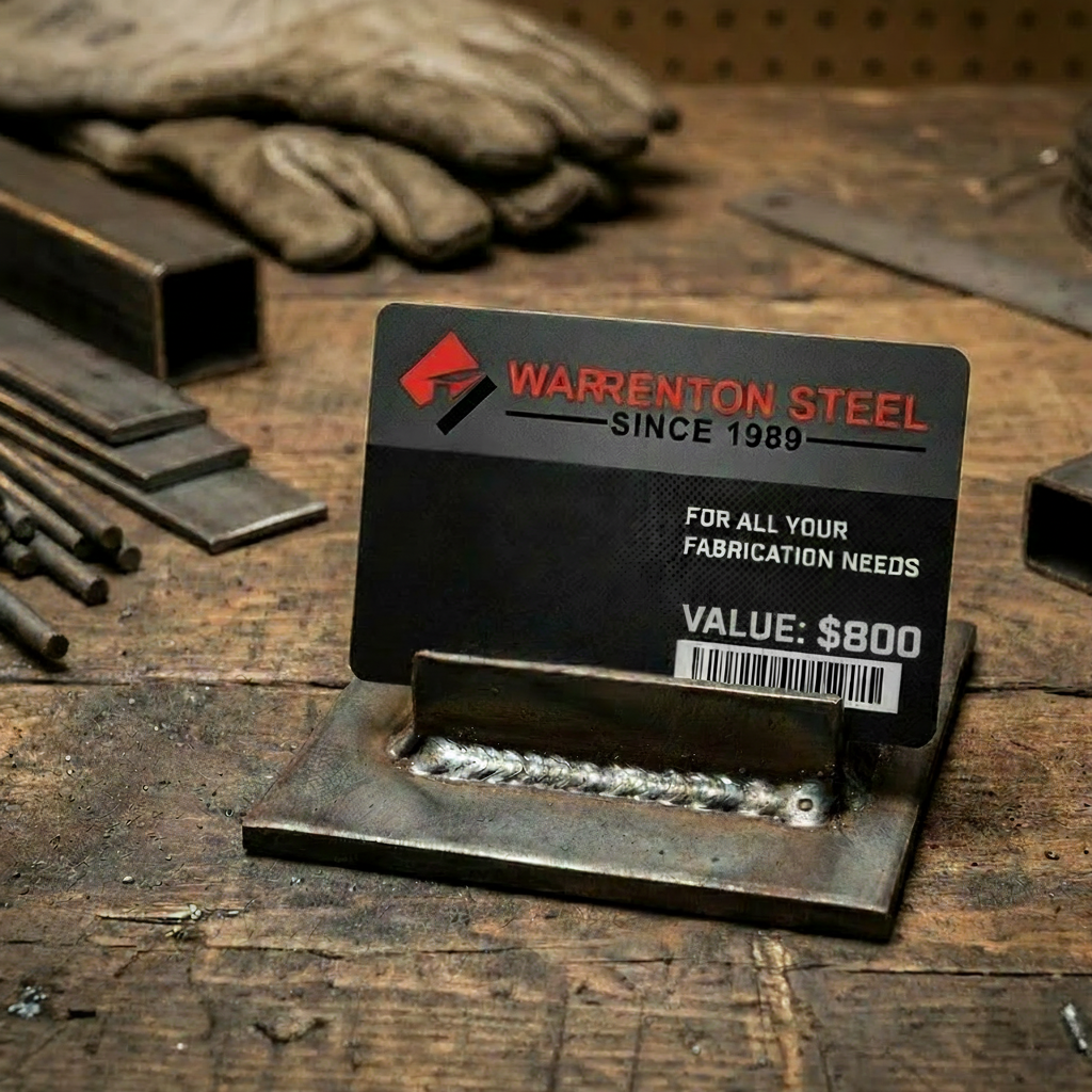 Warrenton Steel Gift Card - $800