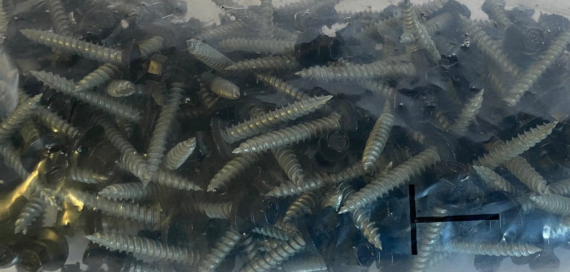 Black Metal Building screws
