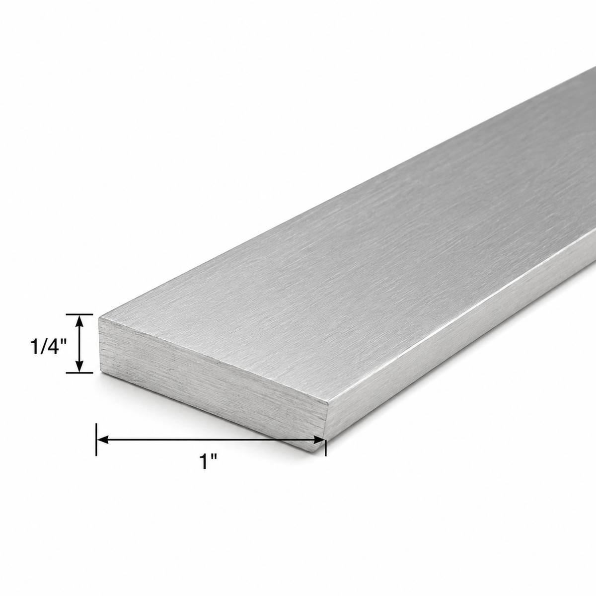 1/4" x 1" Aluminum Flat Bar 6061 Strip Plate 0.25” x 1” Aluminum Metal Strip Plate Welding Test Practice Coupons