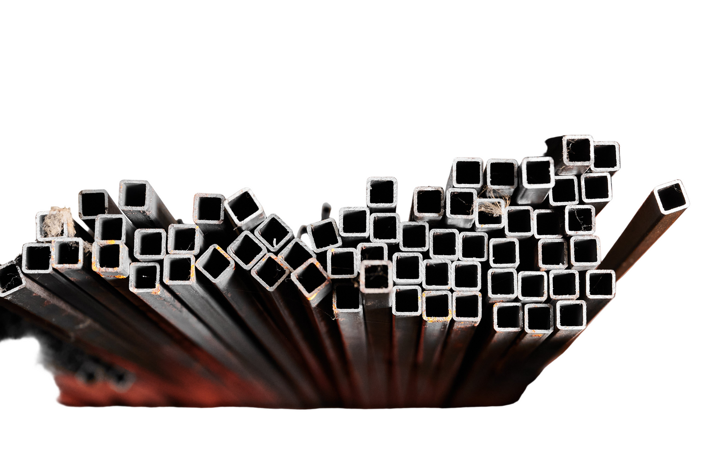 1/2” x 1/2” x 16ga HSS Tube Steel - A500 Hot Rolled Carbon Steel - Square Hollow Metal Pipe - 0.5” x 0.5” x 0.065” Square Tube for Structural Fabrication