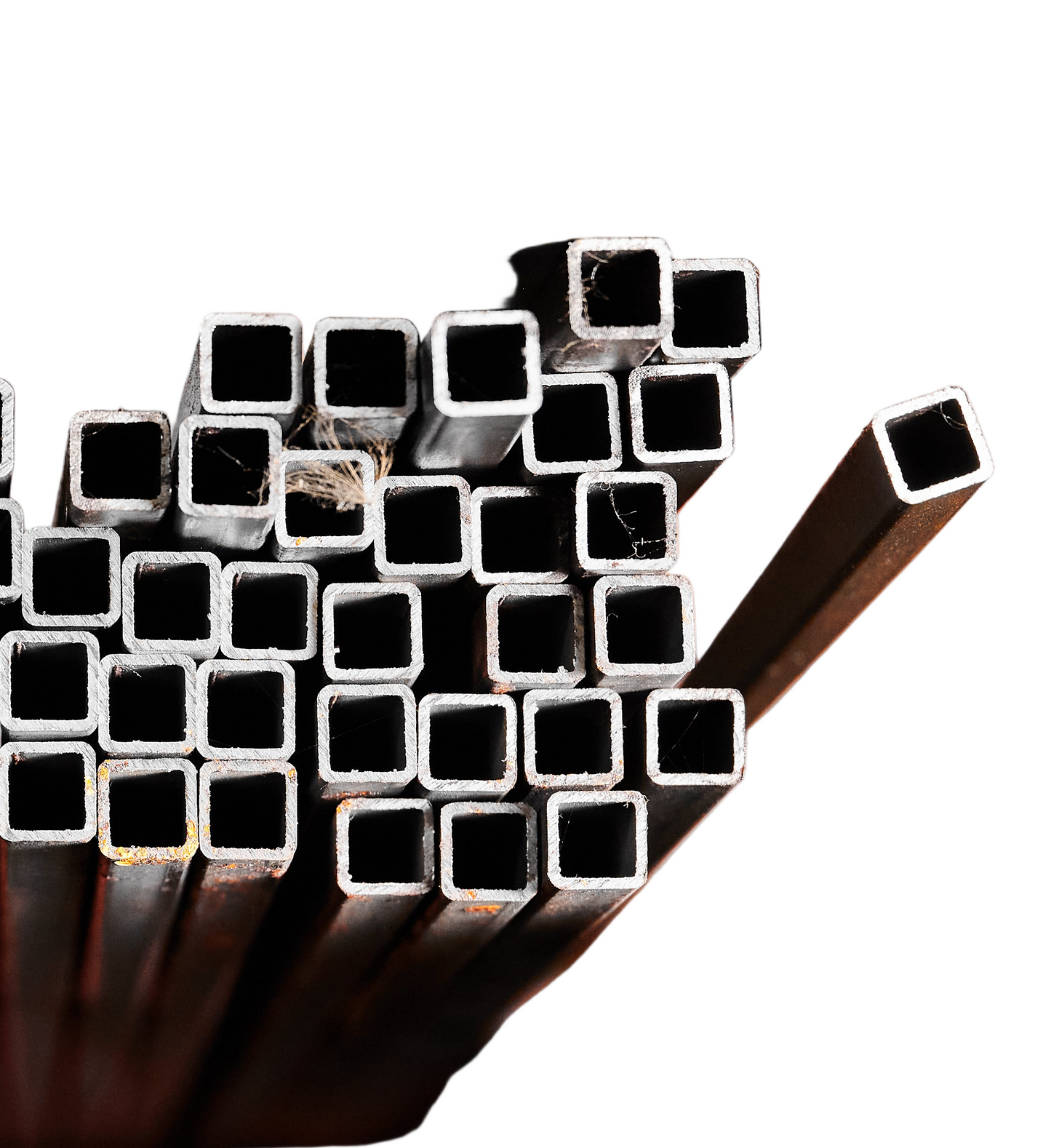 1/2” x 1/2” x 16ga HSS Tube Steel - A500 Hot Rolled Carbon Steel - Square Hollow Metal Pipe - 0.5” x 0.5” x 0.065” Square Tube for Structural Fabrication