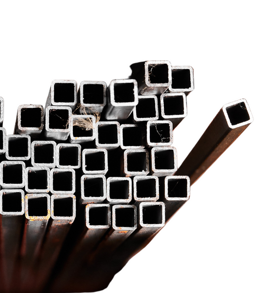 1/2” x 1/2” x 16ga HSS Tube Steel - A500 Hot Rolled Carbon Steel - Square Hollow Metal Pipe - 0.5” x 0.5” x 0.065” Square Tube for Structural Fabrication