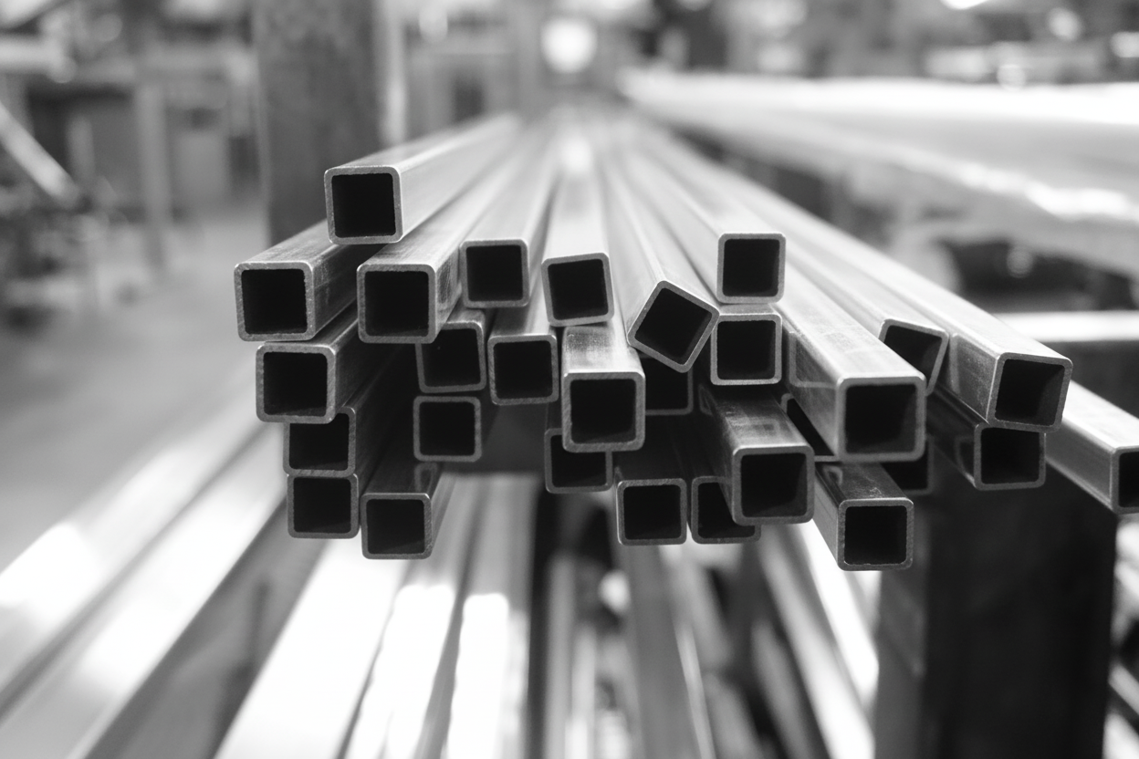 1.25” x 1.25” x 1/8” Aluminum Square Tube 6063 Hollow 1 1/4” x 1 1/4” x 0.125” Pipe 11ga Aluminum Structural Metal Pipe for Fabrication & Construction
